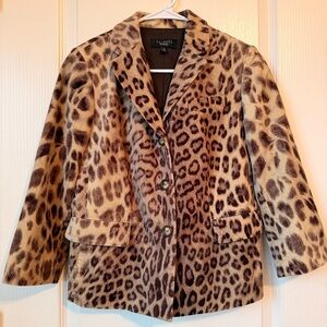 Talbots Cheetah Print Women's Jacket